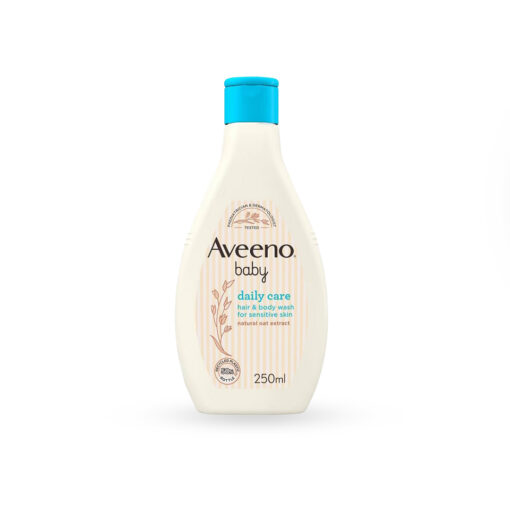 Aveeno Baby Daily Care Hair & Body Wash For Sensitive Skin - 250ml